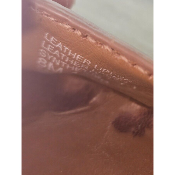 Tory Burch Amanda Brown Leather Open Toe Wedge Heels - Size 8M - Gently Used - Picture 7 of 8